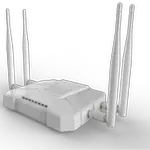 The ZBT WE1326 router with Gigabit WiFi, 4 N/A ETH-ports and
                                                 0 USB-ports