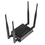 The ZBT WE826 router with Gigabit WiFi, 4 100mbps ETH-ports and
                                                 0 USB-ports