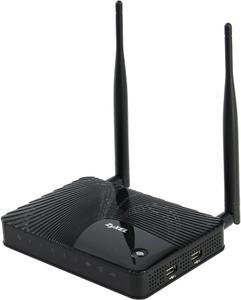 Thumbnail for the ZyXEL Keenetic Giga II router with 300mbps WiFi, 4 N/A ETH-ports and
                                         0 USB-ports
