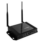 The 4ipnet HSG200 router with 300mbps WiFi, 2 100mbps ETH-ports and
                                                 0 USB-ports