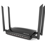 The ALFA Network AC1200R router with Gigabit WiFi, 4 Gigabit ETH-ports and
                                                 0 USB-ports