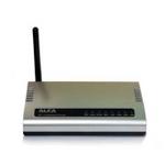 The ALFA Network AIP-W610H router with 54mbps WiFi, 4 100mbps ETH-ports and
                                                 0 USB-ports