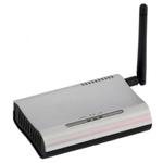 The ALFA Network AWAP608 router with 54mbps WiFi, 4 100mbps ETH-ports and
                                                 0 USB-ports