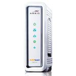 The ARRIS SURFboard Motorola SURFboard SB6141 router with No WiFi, 1 N/A ETH-ports and
                                                 0 USB-ports