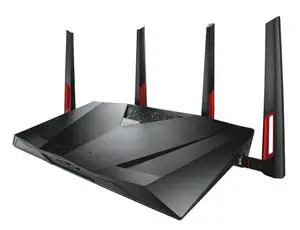 Thumbnail for the ASUS DSL-AC88U router with Gigabit WiFi, 4 N/A ETH-ports and
                                         0 USB-ports