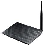 The ASUS DSL-N10E router with 300mbps WiFi, 4 100mbps ETH-ports and
                                                 0 USB-ports