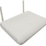 The ASUS DSL-N11 router with 300mbps WiFi, 4 100mbps ETH-ports and
                                                 0 USB-ports