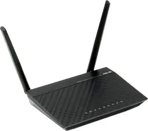 Thumbnail for the ASUS DSL-N14U router with 300mbps WiFi, 4 100mbps ETH-ports and
                                         0 USB-ports