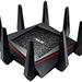 The ASUS GT-AC9600 router has Gigabit WiFi, 8 N/A ETH-ports and 0 USB-ports. It has a total combined WiFi throughput of 9600 Mpbs.