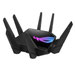 The ASUS GT-AX11000 Pro router has Gigabit WiFi, 4 N/A ETH-ports and 0 USB-ports. 