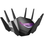 The ASUS GT-AXE11000 router with Gigabit WiFi, 4 N/A ETH-ports and
                                                 0 USB-ports