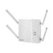 The ASUS RP-AC87 router has Gigabit WiFi, 1 N/A ETH-ports and 0 USB-ports. It has a total combined WiFi throughput of 2600 Mpbs.<br>It is also known as the <i>ASUS Wireless-AC2600 Dual Band Repeater.</i>