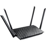 The ASUS RT-AC1200 v2 router with Gigabit WiFi, 4 100mbps ETH-ports and
                                                 0 USB-ports