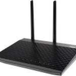 The ASUS RT-AC1750 router with Gigabit WiFi, 4 N/A ETH-ports and
                                                 0 USB-ports