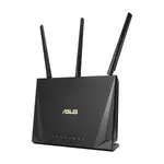The ASUS RT-AC1750U router with Gigabit WiFi, 4 N/A ETH-ports and
                                                 0 USB-ports