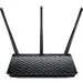 The ASUS RT-AC53 router has Gigabit WiFi, 2 N/A ETH-ports and 0 USB-ports. <br>It is also known as the <i>ASUS AC750 Wireless Dual Band Gigabit Router.</i>