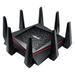 The ASUS RT-AC5300 router has Gigabit WiFi, 4 N/A ETH-ports and 0 USB-ports. It has a total combined WiFi throughput of 5300 Mpbs.It also supports custom firmwares like: dd-wrt