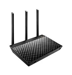 Thumbnail for the ASUS RT-AC66U B1 router with Gigabit WiFi, 4 N/A ETH-ports and
                                         0 USB-ports