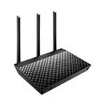 The ASUS RT-AC66U B1 router with Gigabit WiFi, 4 N/A ETH-ports and
                                                 0 USB-ports