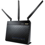 The ASUS RT-AC68U V3 router with Gigabit WiFi, 4 N/A ETH-ports and
                                                 0 USB-ports
