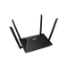 The ASUS RT-AX53U router has Gigabit WiFi, 3 N/A ETH-ports and 0 USB-ports. 