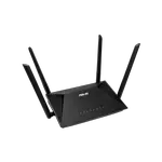 The ASUS RT-AX53U router with Gigabit WiFi, 3 N/A ETH-ports and
                                                 0 USB-ports