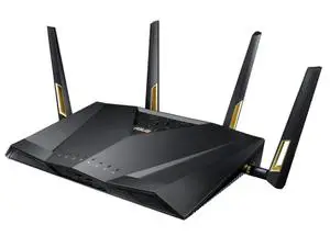 Thumbnail for the ASUS RT-AX88U router with Gigabit WiFi, 8 N/A ETH-ports and
                                         0 USB-ports
