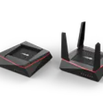 The ASUS RT-AX92U router with Gigabit WiFi, 4 N/A ETH-ports and
                                                 0 USB-ports