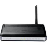 The ASUS RT-N10+ rev D1 router with 300mbps WiFi, 4 100mbps ETH-ports and
                                                 0 USB-ports