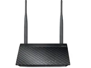 Thumbnail for the ASUS RT-N12 rev C1 router with 300mbps WiFi, 4 100mbps ETH-ports and
                                         0 USB-ports