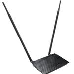 The ASUS RT-N12HP B1 router with 300mbps WiFi, 4 100mbps ETH-ports and
                                                 0 USB-ports