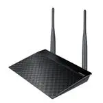 The ASUS RT-N12K router with 300mbps WiFi, 4 100mbps ETH-ports and
                                                 0 USB-ports