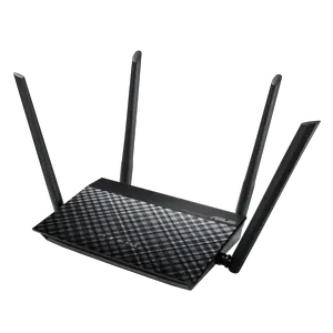 Thumbnail for the ASUS RT-N19 router with 300mbps WiFi, 2 100mbps ETH-ports and
                                         0 USB-ports