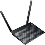 The ASUS RT-N300 B1 router with 300mbps WiFi, 4 100mbps ETH-ports and
                                                 0 USB-ports