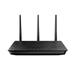 The ASUS RT-N66U router has 300mbps WiFi, 4 N/A ETH-ports and 0 USB-ports. <br>It is also known as the <i>ASUS Wireless-N900 Dual-Band Gigabit Router.</i>It also supports custom firmwares like: dd-wrt, OpenWrt