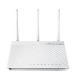 The ASUS RT-N66W router with 300mbps WiFi, 4 N/A ETH-ports and
                                                 0 USB-ports