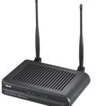 The ASUS WL-320gP router with 54mbps WiFi, 1 100mbps ETH-ports and
                                                 0 USB-ports