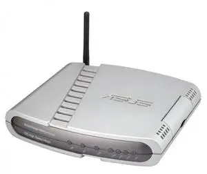 Thumbnail for the ASUS WL-550gE router with 54mbps WiFi, 4 100mbps ETH-ports and
                                         0 USB-ports