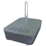 The Accton MR3201A router with 54mbps WiFi, 1 100mbps ETH-ports and
                                                 0 USB-ports