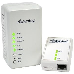 Thumbnail for the Actiontec PWR500 router with No WiFi, 1 100mbps ETH-ports and
                                         0 USB-ports