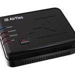 The AirTies Air 4420 router with 300mbps WiFi, 1 100mbps ETH-ports and
                                                 0 USB-ports