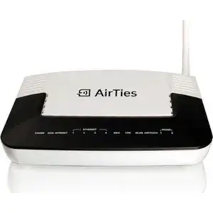 Thumbnail for the AirTies Air 6372 router with 300mbps WiFi, 4 100mbps ETH-ports and
                                         0 USB-ports