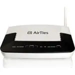 The AirTies Air 6372 router with 300mbps WiFi, 4 100mbps ETH-ports and
                                                 0 USB-ports