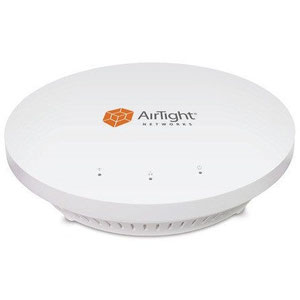 Thumbnail for the AirTight Networks SS-300-AT-C-50 router with 300mbps WiFi, 2 N/A ETH-ports and
                                         0 USB-ports