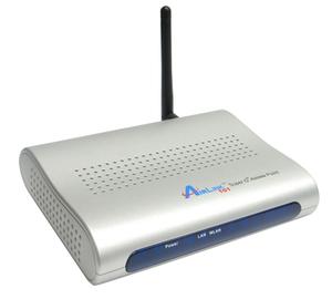 Thumbnail for the Airlink101 AP431W router with 54mbps WiFi, 1 100mbps ETH-ports and
                                         0 USB-ports