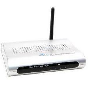 Thumbnail for the Airlink101 AR430W router with 54mbps WiFi, 4 100mbps ETH-ports and
                                         0 USB-ports