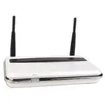 The Airlink101 AR670W router with 300mbps WiFi, 4 100mbps ETH-ports and
                                                 0 USB-ports