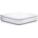 The Apple AirPort Extreme Base Station A1408 (MD031LL/A) router with 300mbps WiFi, 3 N/A ETH-ports and
                                                 0 USB-ports