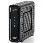 The Arris CM8200 router with No WiFi, 2 N/A ETH-ports and
                                                 0 USB-ports