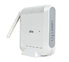 Thumbnail for the Ativa AWGR54 router with 54mbps WiFi, 4 100mbps ETH-ports and
                                         0 USB-ports